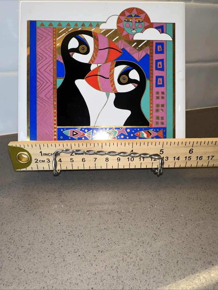 Vintage ALASKA PENGUIN Tile!