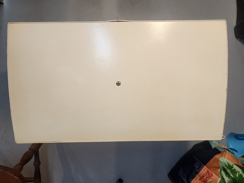 Vintage MCM Mid Century Modern Swivel End Table