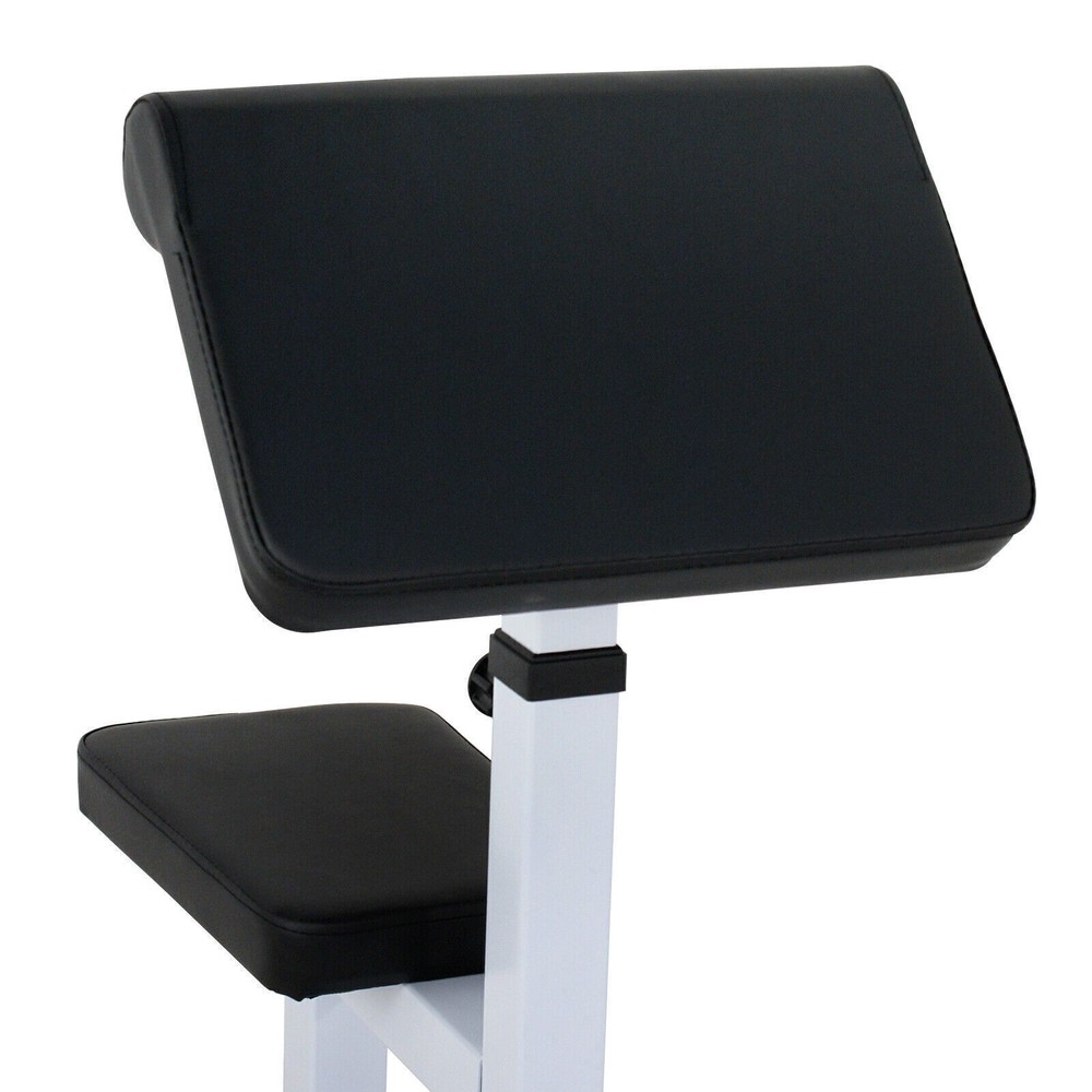Practical Arm Curl Weight Bench Seated for Biceps Strength Exercise Training