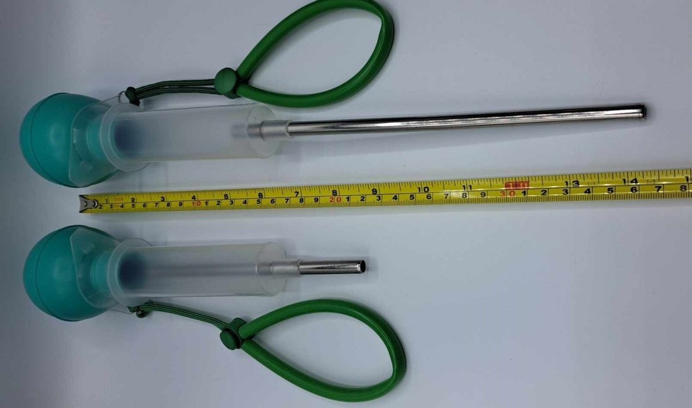 CS1 14" Gold Prospecting Crevice Sniping Bulb Suction Tool +Tether DEEP REACH