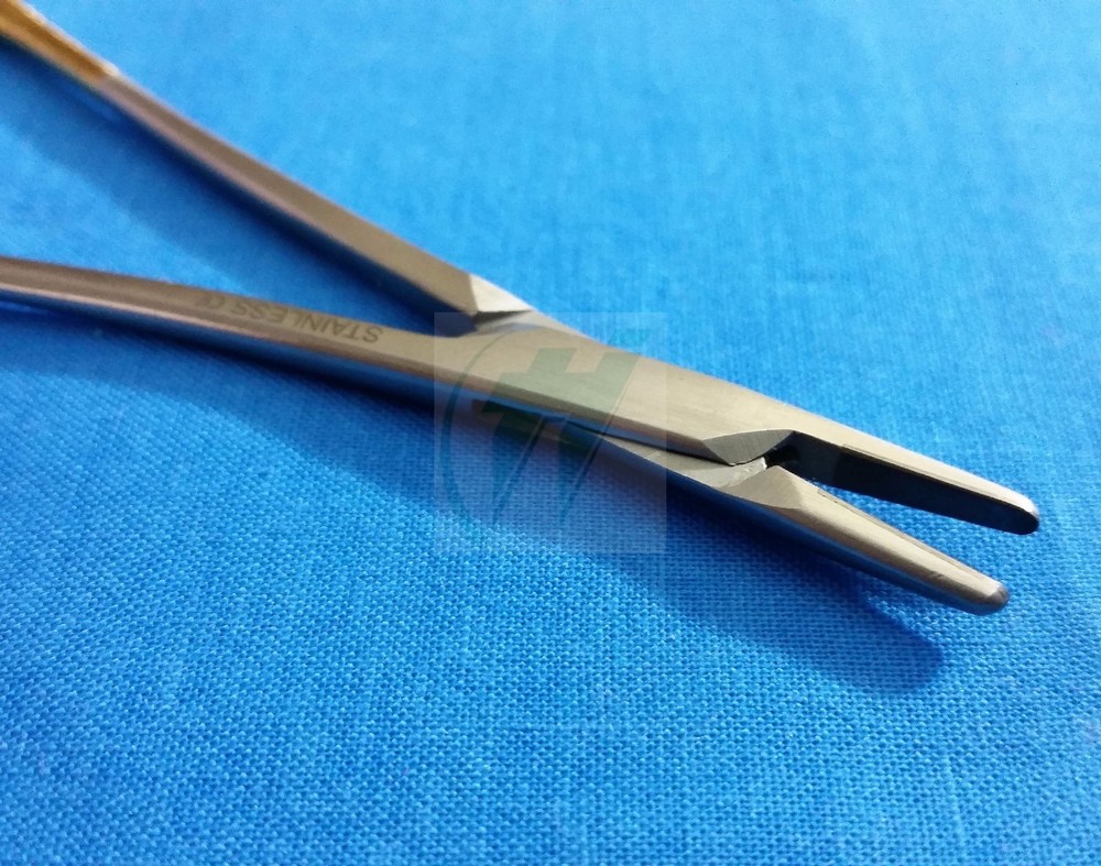 T/C Professional GRADE WEBSTER NEEDLE HOLDER DRIVER 5" SMOOTH PLAIN JAWS