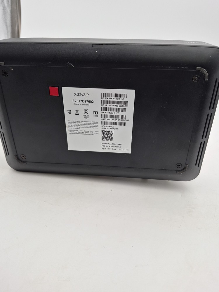 Xfinity Comcast xg2v2-p Untested For Parts