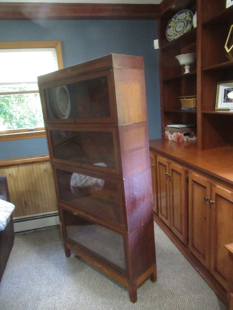 Vintage - Globe Wernicke Barrister Bookcase - complete - 4 section