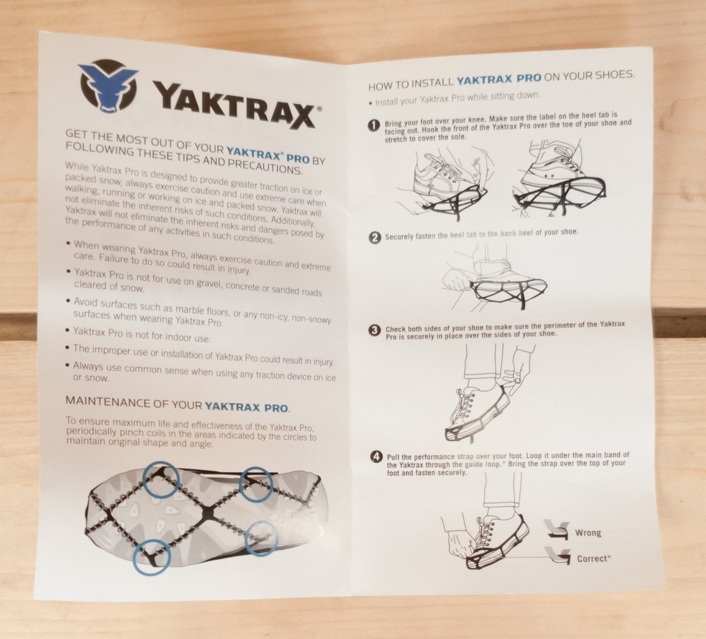 Red Wing Shoes Yaktrax Pro