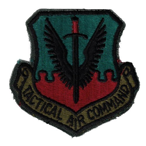 U.S. Air Force Tactical Air Command. Sew on.