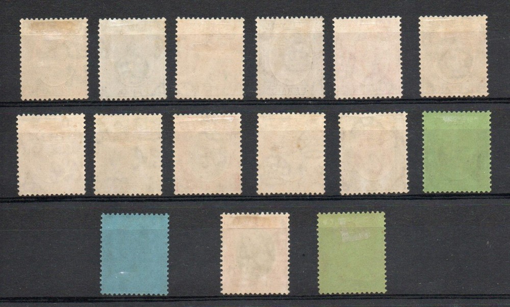 PERAK SG 88-102 1935 SET M/M