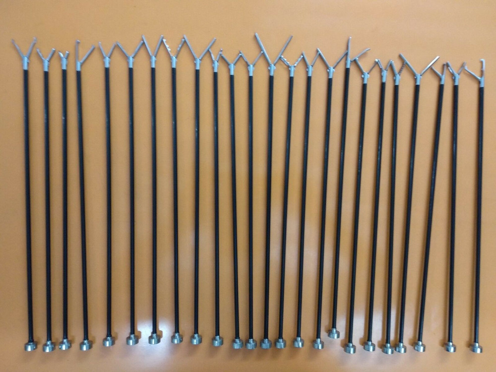 24 pcs Set of various Forceps Inserts Laparoscopic Instruments Laparoscopic new