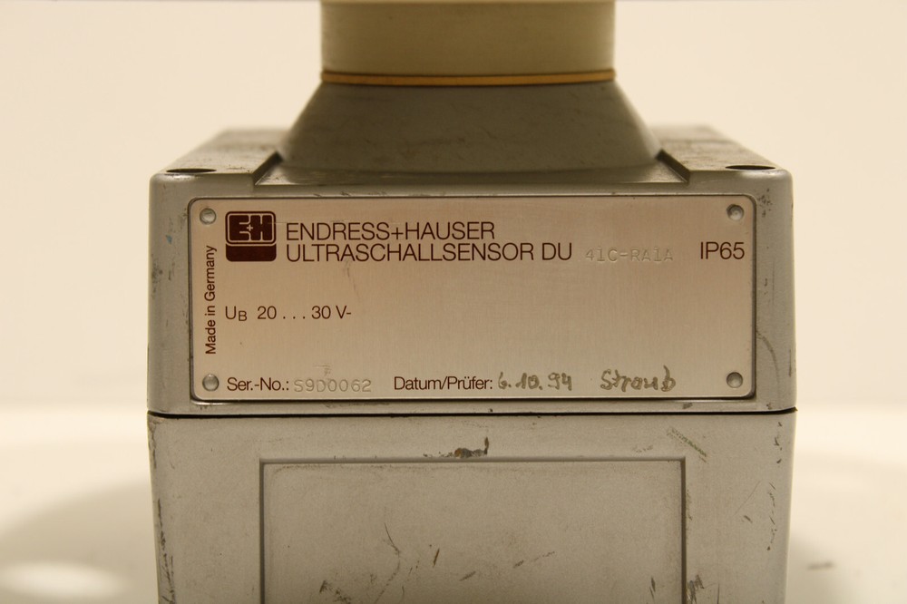 Endress+Hauser DU41C-RA1A Ultrasonic Level Sensor