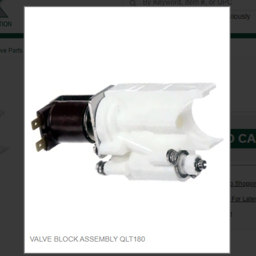 VALVE BLOCK ASSEMBLY QLT180 # 45508100