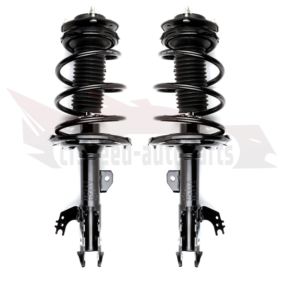 Pair Front Complete Strut & Coil Spring Assembly For Toyota Camry SE 2012-2017