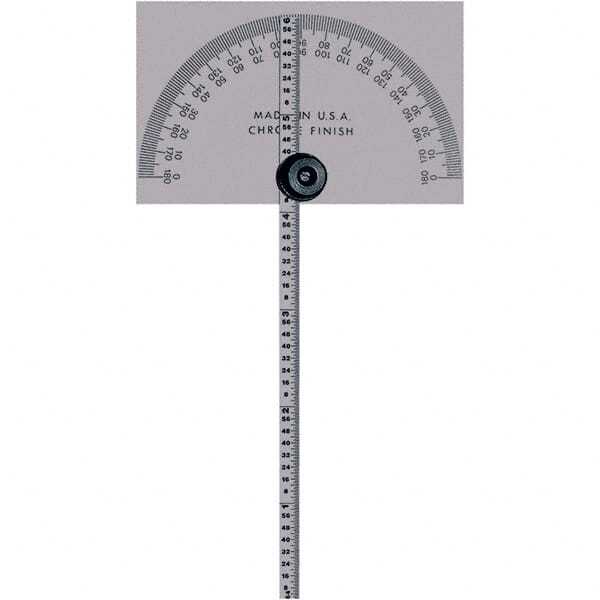 Mitutoyo 968-203 Square Head Protractor with 6 inch Rule