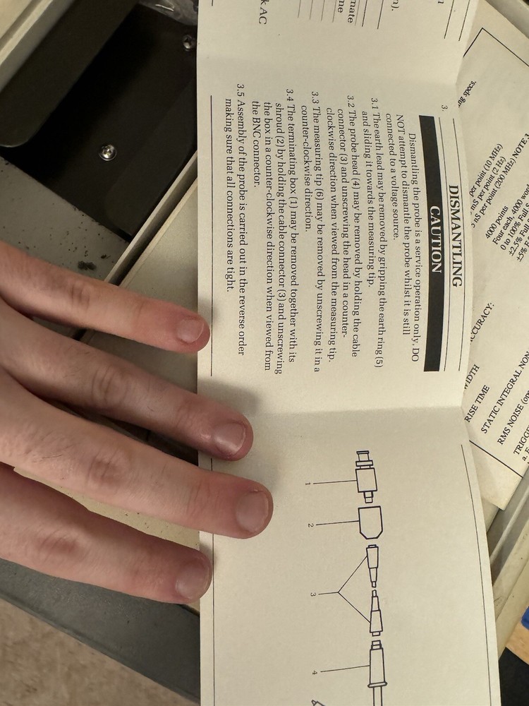 Nicolet Model NIC-320 Digital Oscilloscope