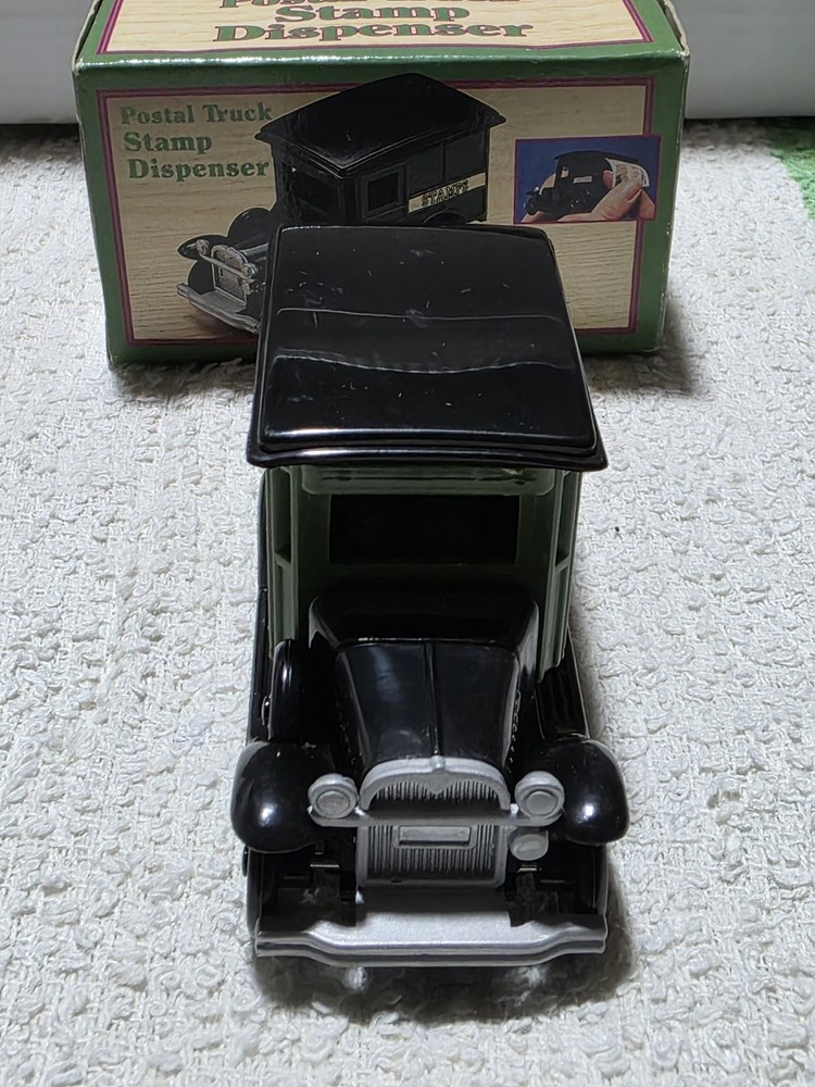 Antique Car Replica Postage Stamp Dispenser