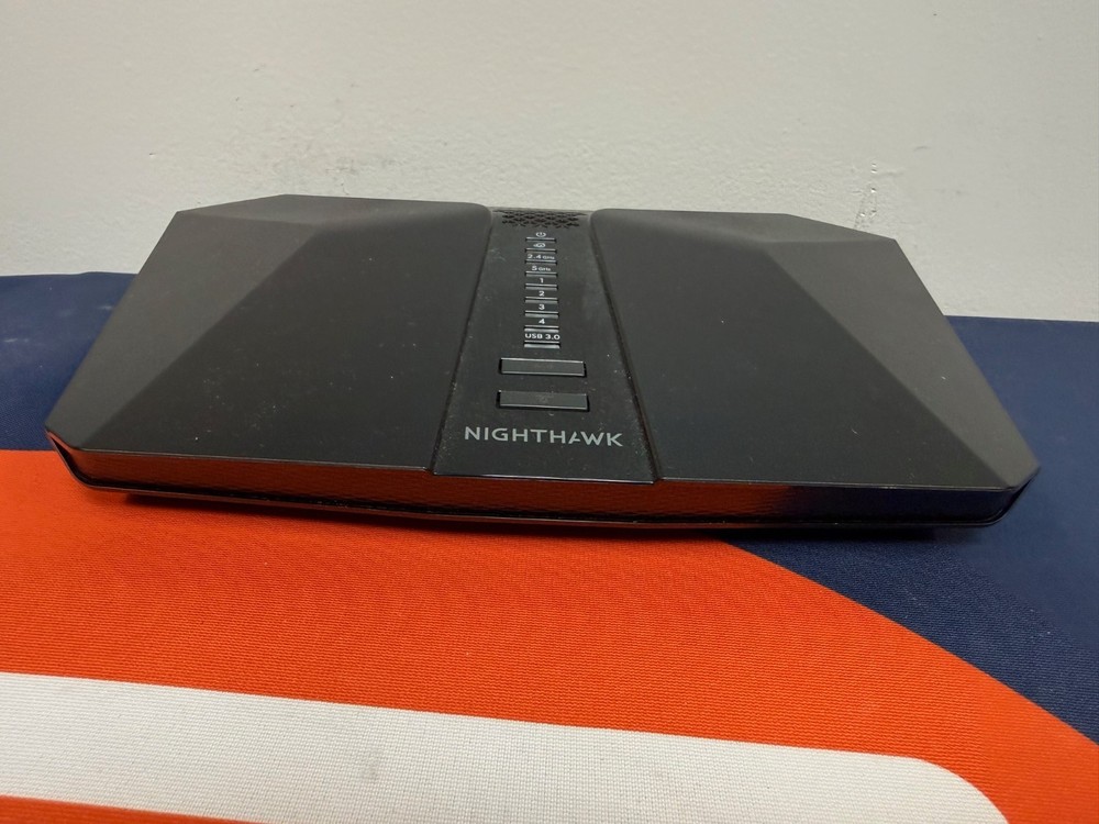 Open Box Nighthawk AX3600 Wifi Router Black Missing Ethernet Cable