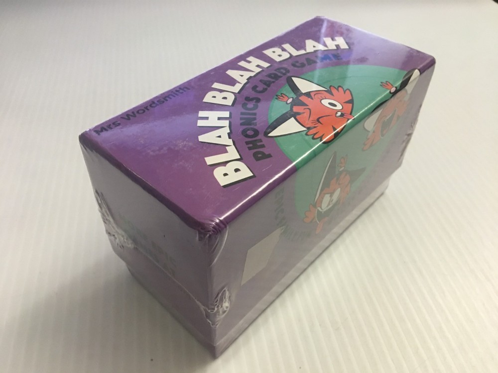 Mrs. Wordsmith Blah Blah Blah Phonics Card Game