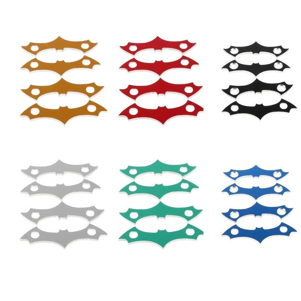 4 Pieces Pack Skateboard Longboard Deck Gasket