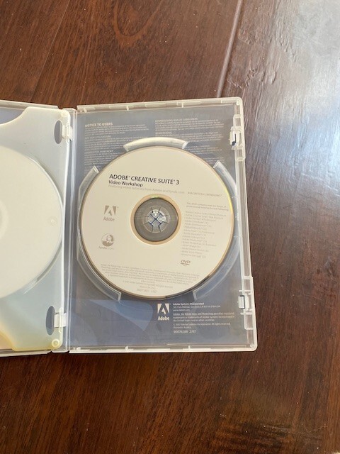 Adobe Photoshop CS3 Extended Macintosh disk + Serial