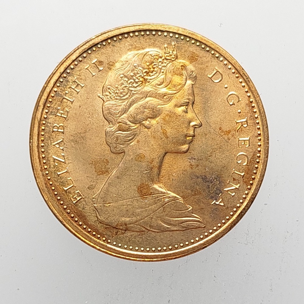 Canada One Cent 1972 Coin Z952