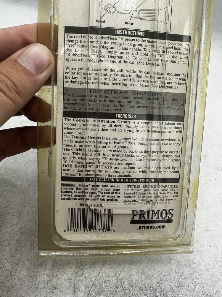 Primos Hunting Rubberneck Deer Call