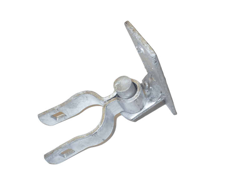 Wall Mount Chain Link Gate Hinge - Flat Back Chain Link Gate Hinge