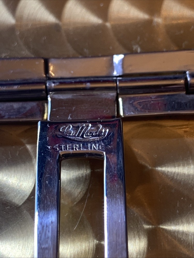 Vintage Sterling Silver Cigarette Case