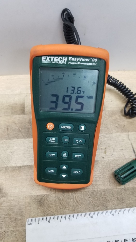 Extech Easyview 20 Hygro Thermometer Humidity Temperature Sensor
