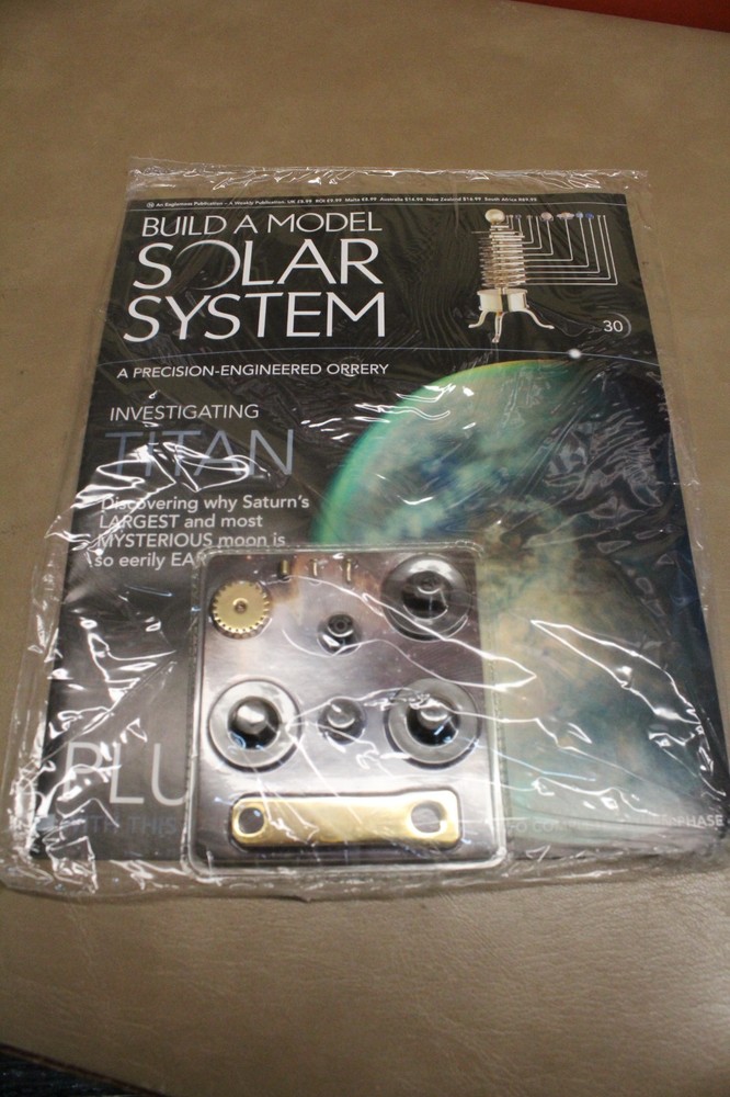 Build A Precision Mechanical Solar System by Eaglemoss Sealed Issues #26-30