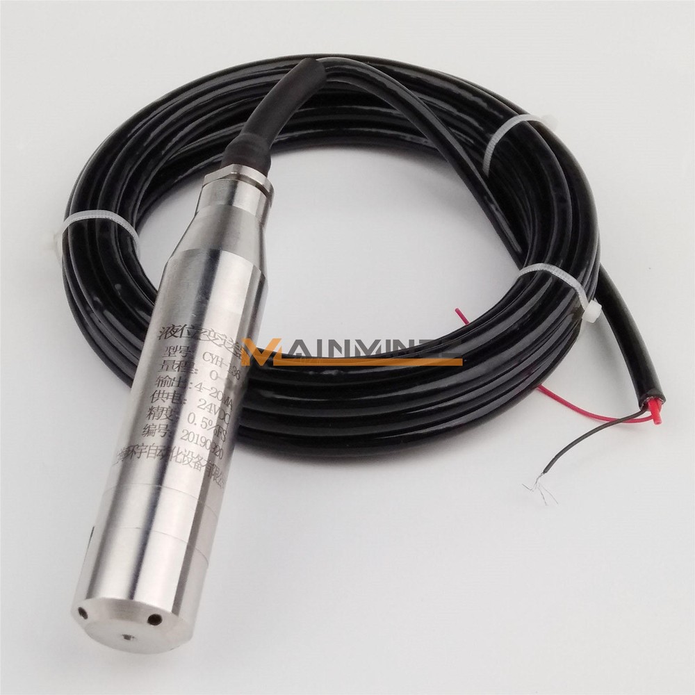 4-20MA 1.0m Range Water Level Transmitter Liquid Level Transducer Sensor