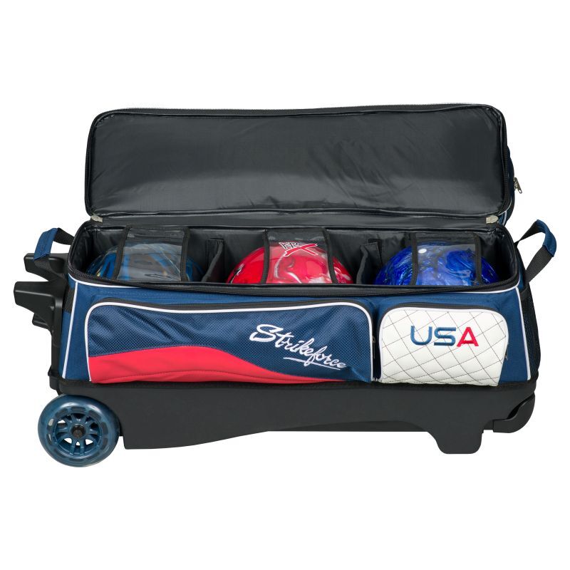 KR Strikeforce Royal Flush 3 Ball Roller Bowling Bag