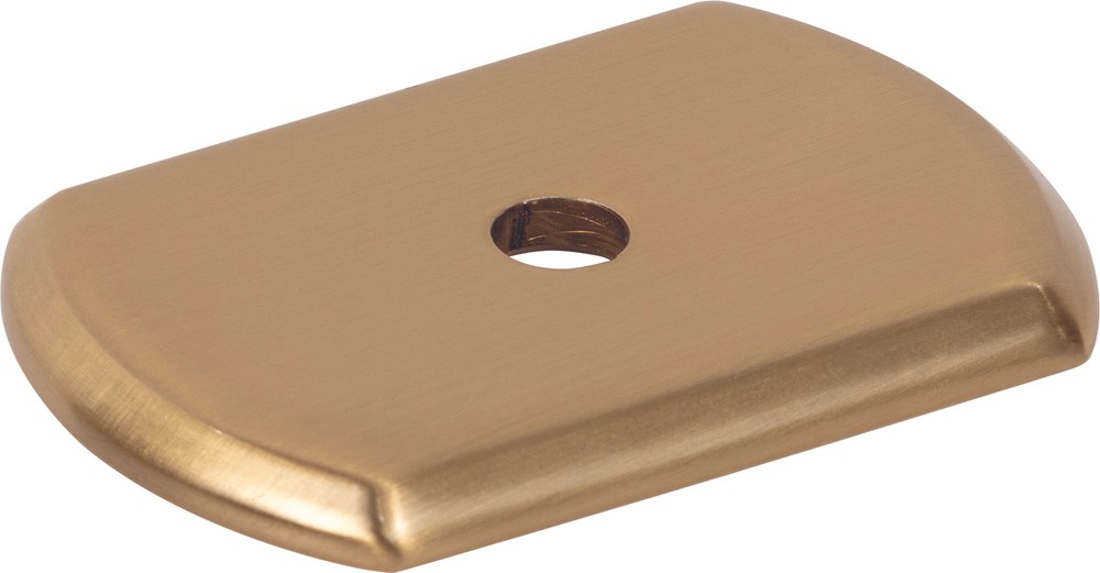 Top Knobs TK3270HB Wescott Knob Backplate 2" Honey Bronze