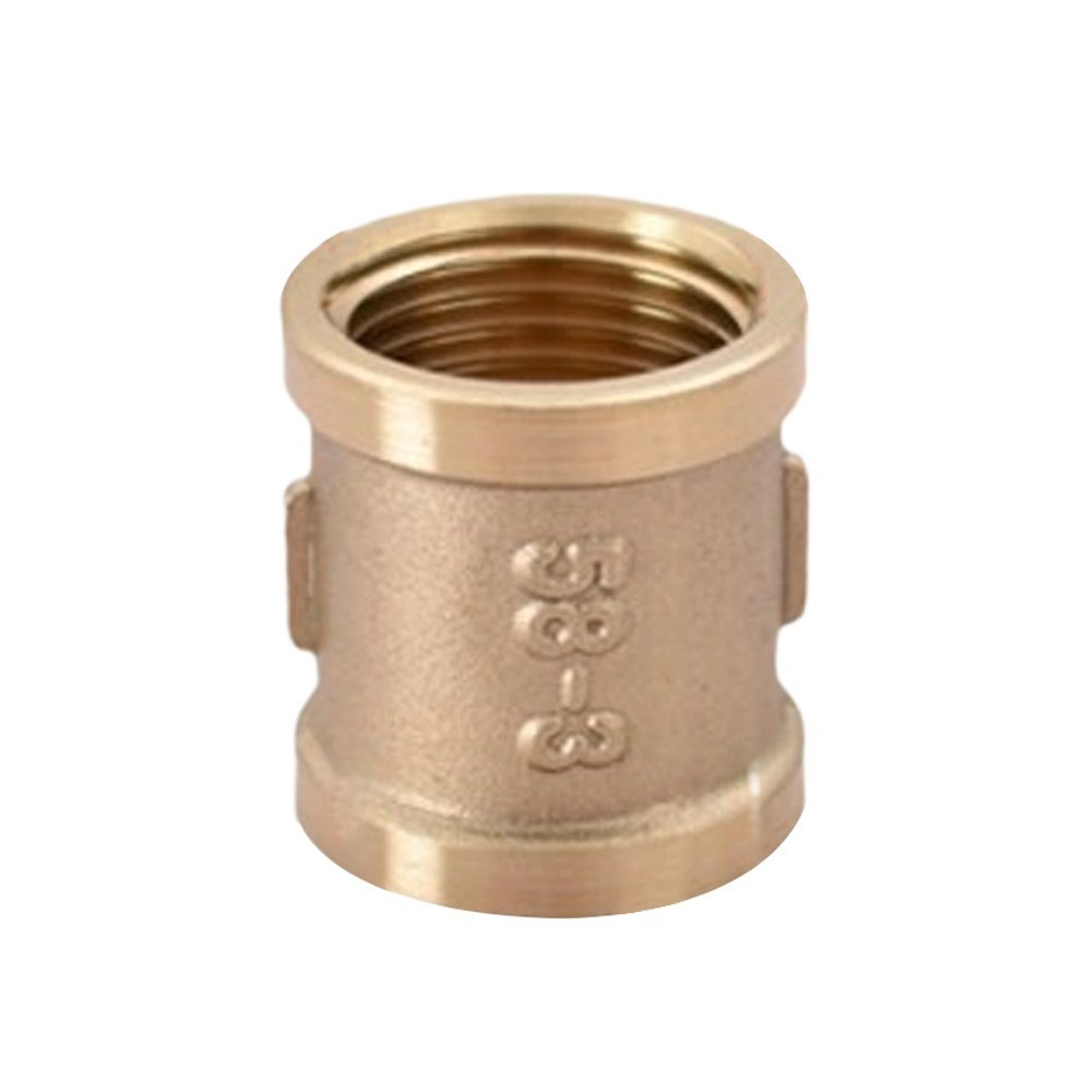 Brass Connector for For pipes 20mm Double Internal Threaded Durability