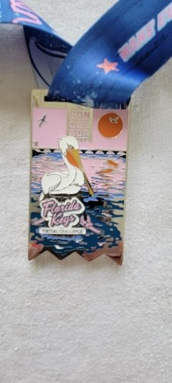 CONQUEROR CHALLENGE MEDAL -  FLORIDA KEYS - VERY NICE !!