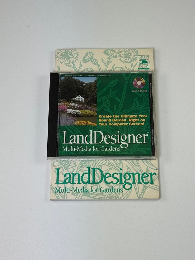 LandDesigner | Multi-Media for Gardens | 1994 | Windows | Vintage Software