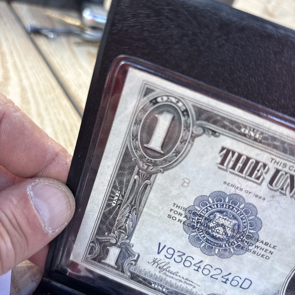 1923 horse blanket silver certificate