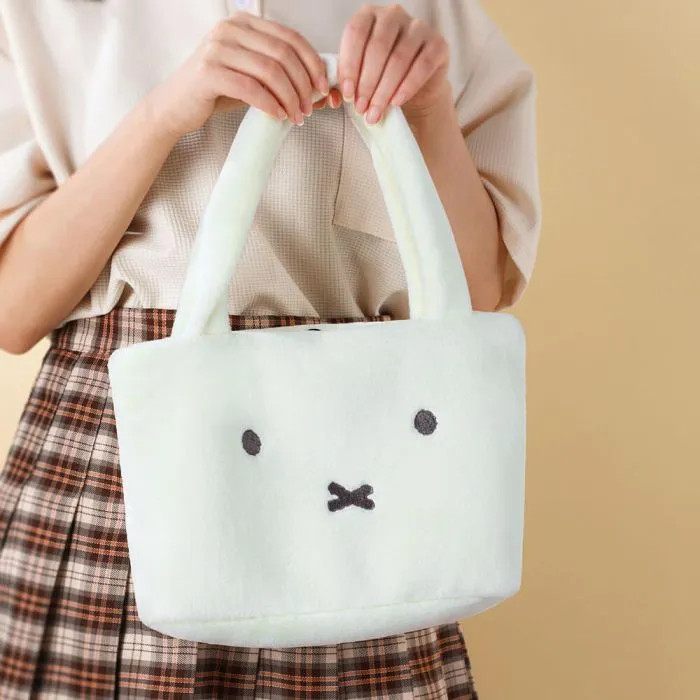 Miffy - Deluxe Plush Bag White