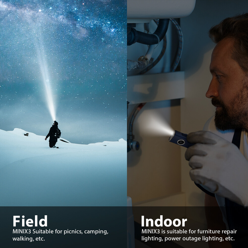 Trustfire Pro Flat EDC Flashlight Small Powerful with LED Light, UV, Green Laser