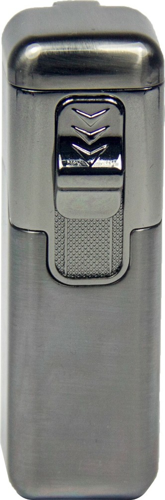 Cuboid Shaped Quad Flame Cigar Torch Lighter Adjustable Refillable Gunmetal