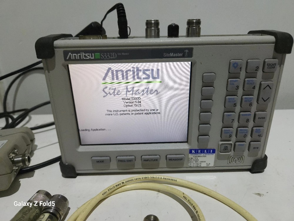 Anritsu S332D Site Master Cable & Antenna Analyzer optn3,21