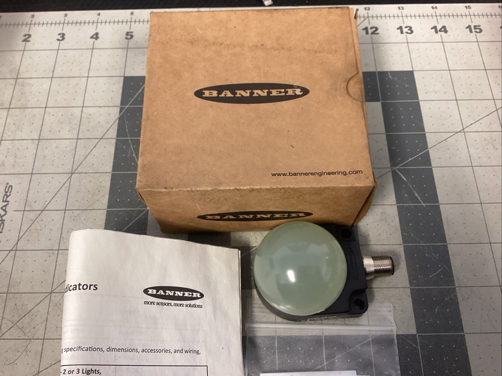 Banner Engineering 83435 Flat Mount Domed Indicator (LNN20F)