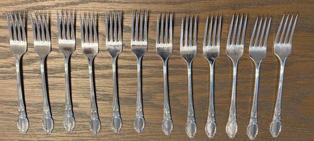 Rogers Oneida Park Lane Chatelaine 69 Piece Silverplate Flatware Service For 11+