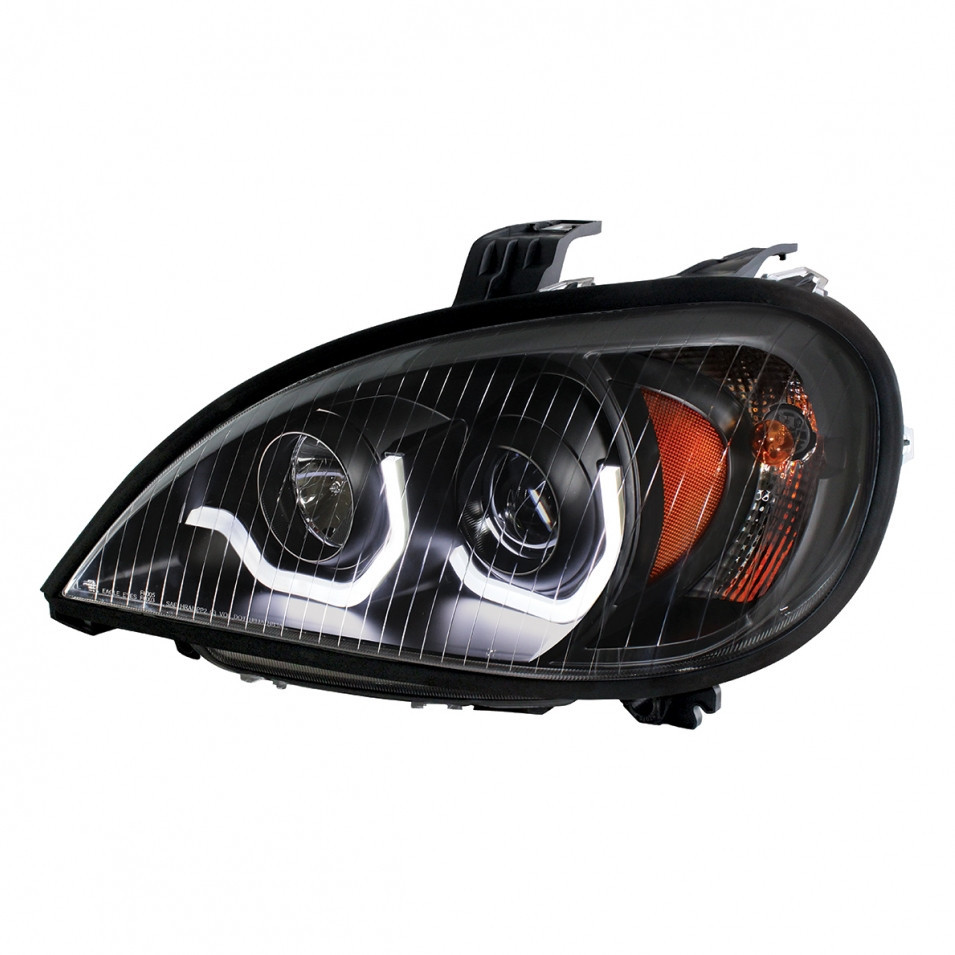 “Blackout” 1996+ Freightliner Columbia Projection Headlight - Driver Side
