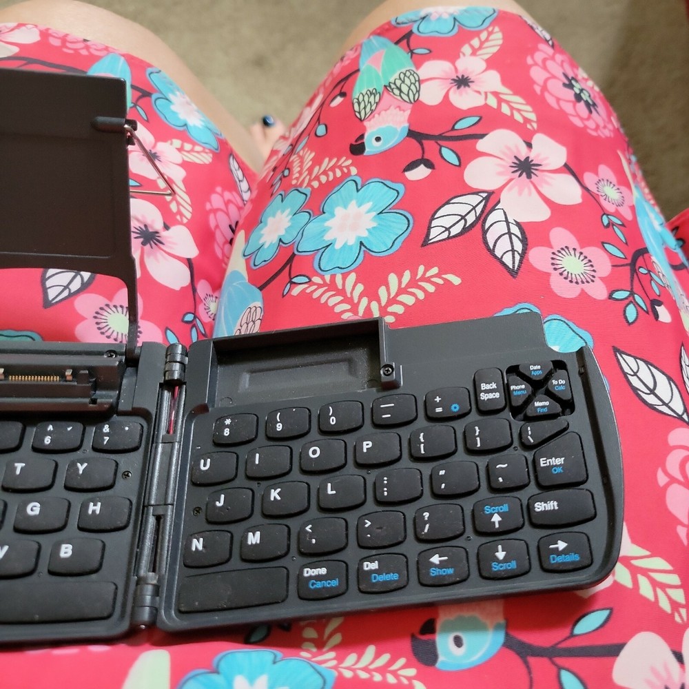 Portable Keyboard iConcepts Palm Foldable Black