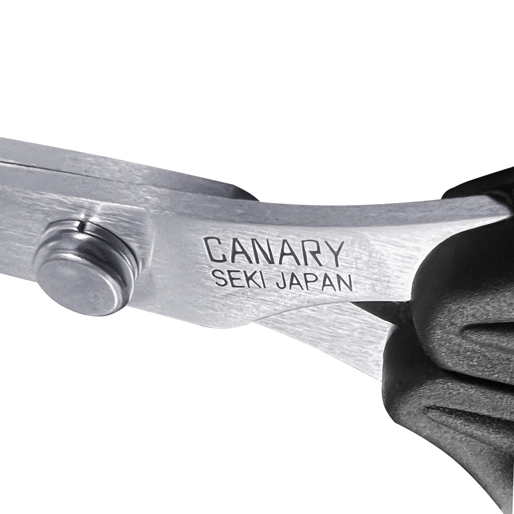 CANARY Spring Loaded Craft Scissors 6.3" Curved Sharp Tips, JAPAN