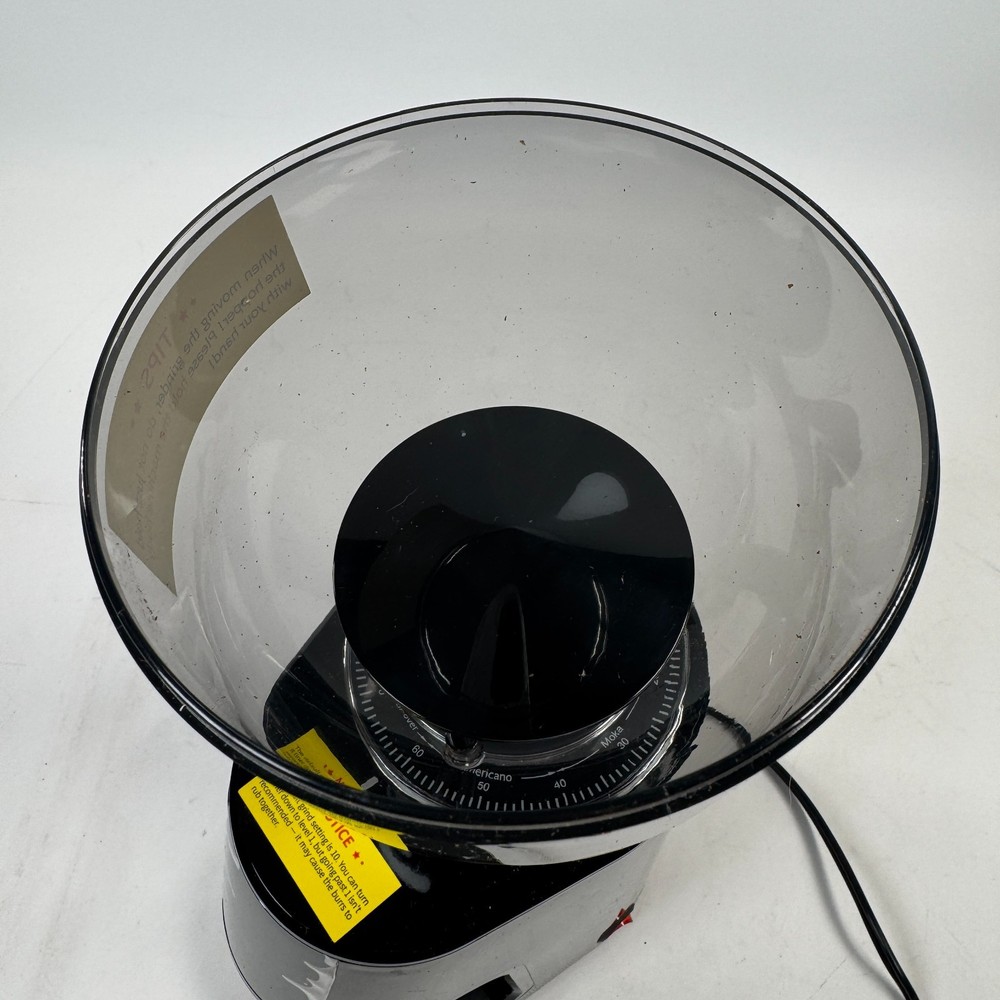 Shardor Professional Coffee Grinder With Stepless Grind Size Adjustment - Black