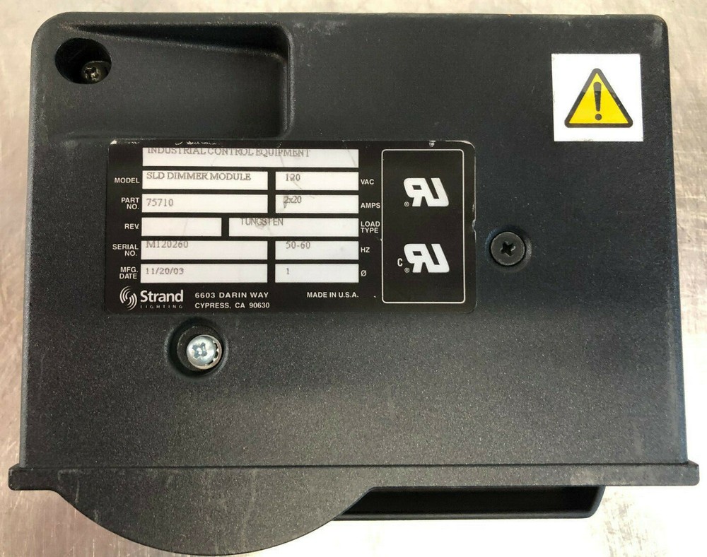 Strand Lighting - Industrial Control Equipment - SLD Dimmer Module 20A - #75710