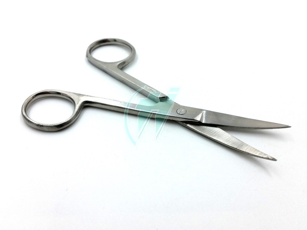 1 OPERATING DISSECTING SCISSORS 4.5" CURVED SHARP SHARP TIP SURGICAL
