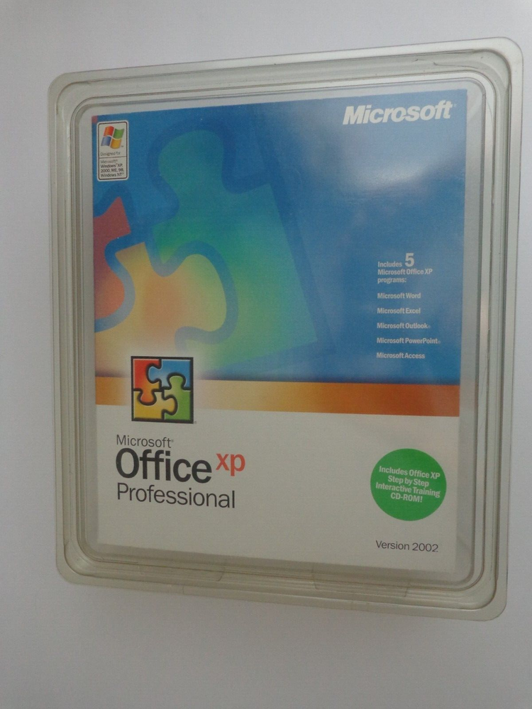 Microsoft Office XP Professional 269-04508 New! Retail Box