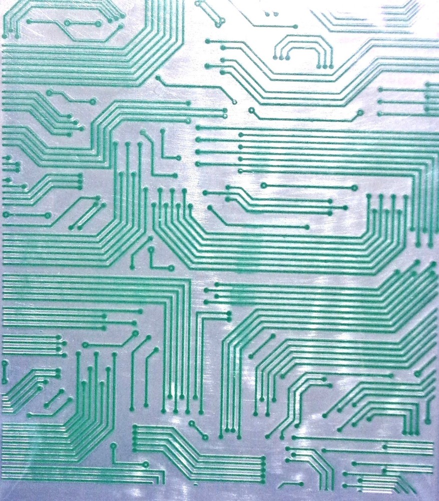 Diamond Press Embossing Folder Electronic Board Design Pattern All New Free Ship