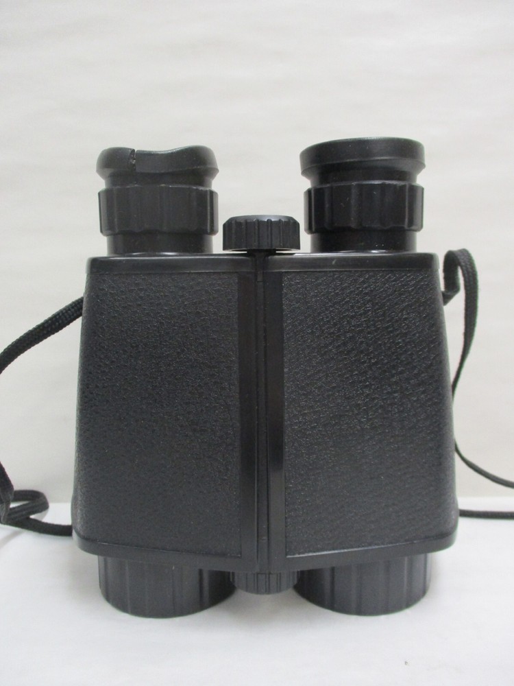 Unbranded Black Plastic Field Binoculars with Kodak Carrying Case