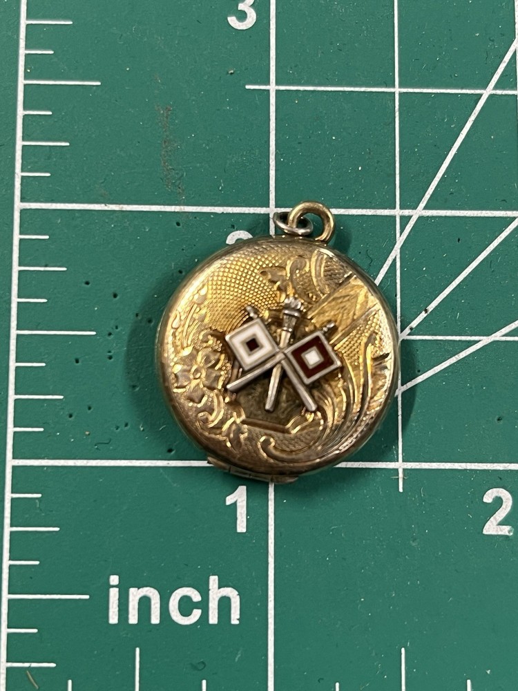 WWII Homefront Signal Corps Sweetheart Locket